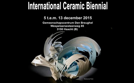 International Ceramic Biennial Belgium 2015